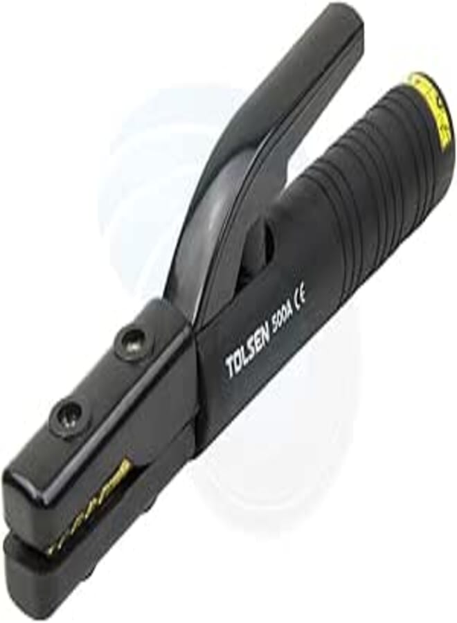 Tolsen 500Amp Stick Welding Electrode Stick Holder Brass Jaw Ergonomic Handle